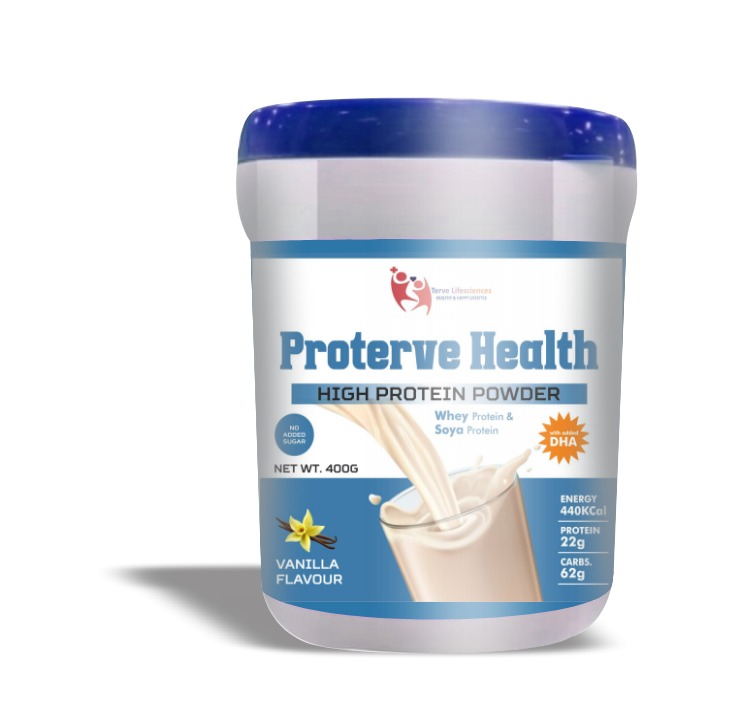 Proterve Health Protein Powder Proterve Health Protein Powder - Daily Protein Supplement for Muscle and Energy